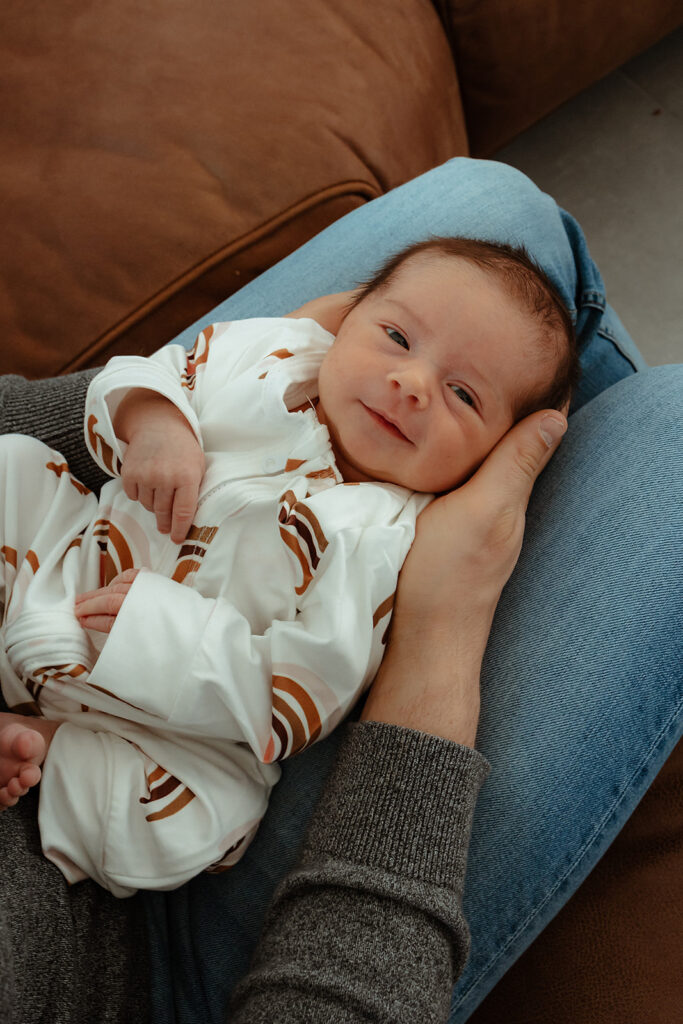 pasgeboren baby fotoshoot
