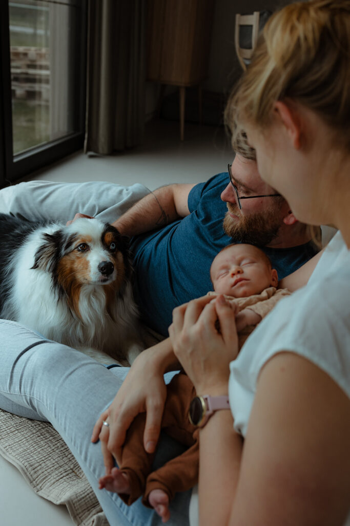newborn shoot thuis