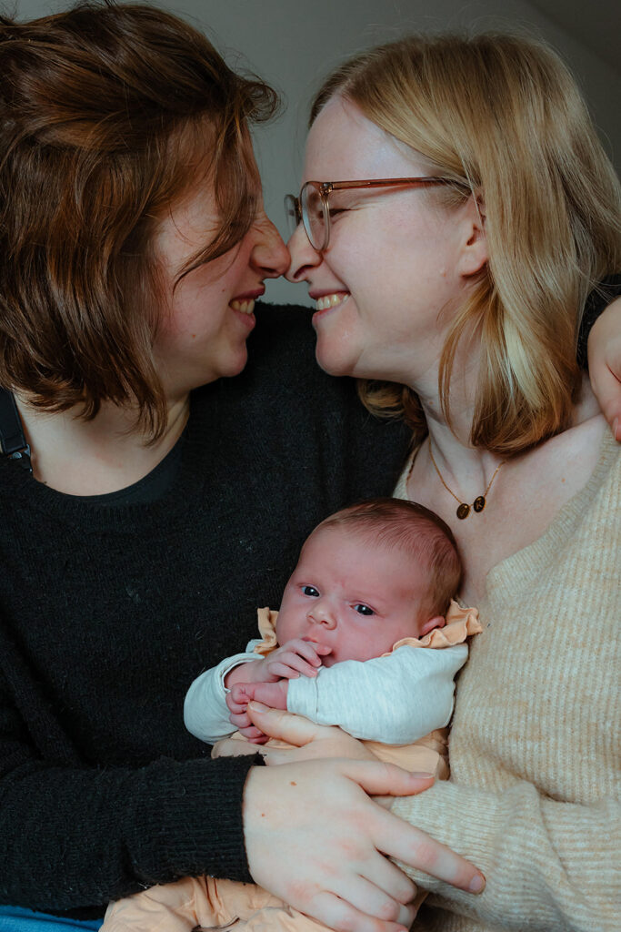 moeders met baby
